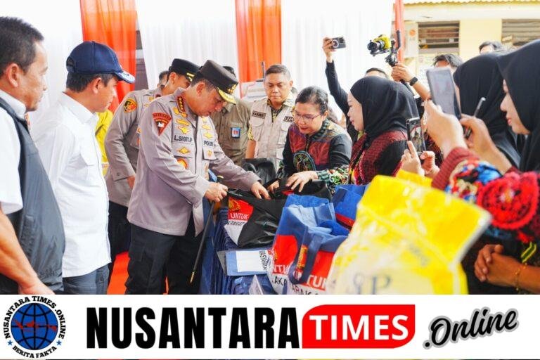 Kapolri Tinjau GPM di Kalbar, 310,25 ton beras SPHP telah Polri distribusikan