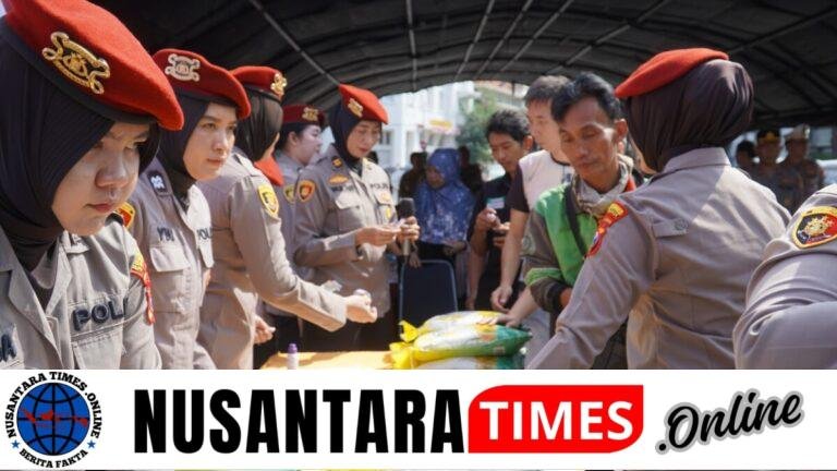 Gerakan Pangan Murah :Komitmen Polrestabes Surabaya Stabilkan Harga dan Menjamin Ketersedian Pangan
