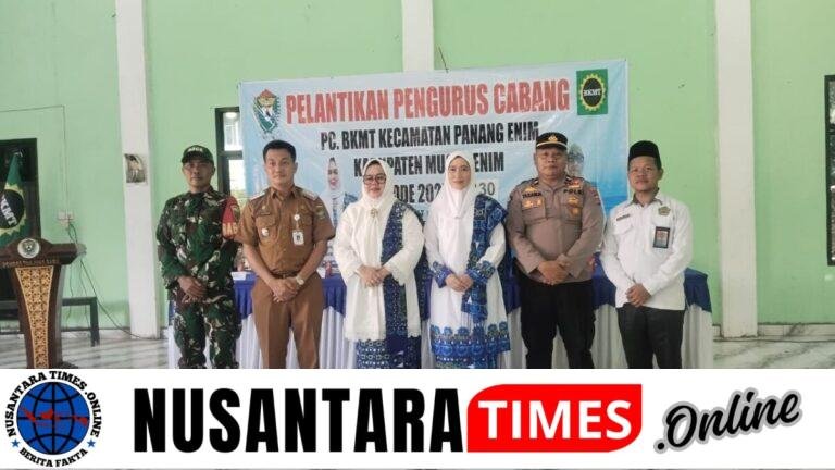 Babinsa Koramil 404-05/TE menghadiri Pelantikan Pengurus Badan Kontak Majelis Taklim (BKMT)