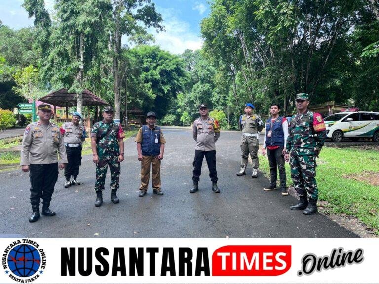 Babinsa Koramil 404-05/TE Ikut Amankan Nataru Di Wisata Bedegung