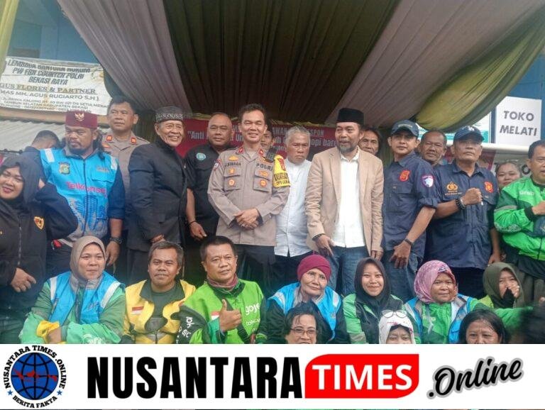 Tutup Tahun 2025: FRN Gelar Aksi Sosial ‘Anti Narkoba bersama Ojol’, Agus Flores Sebut Kapolri Sangat Mencintai Rakyat