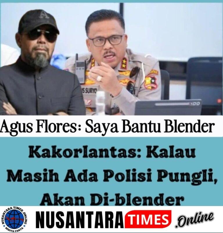 Kakorlantas Polri Akan Blender Polantas Nakal, Agus Flores : Nanti Saya Bantu Blender