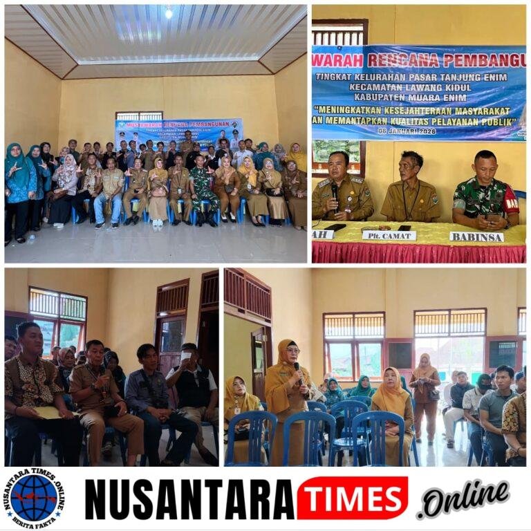 Sertu Imam Udin Babinsa Koramil 404-05/TE Hadiri Musrenbang Tingkat Kelurahan