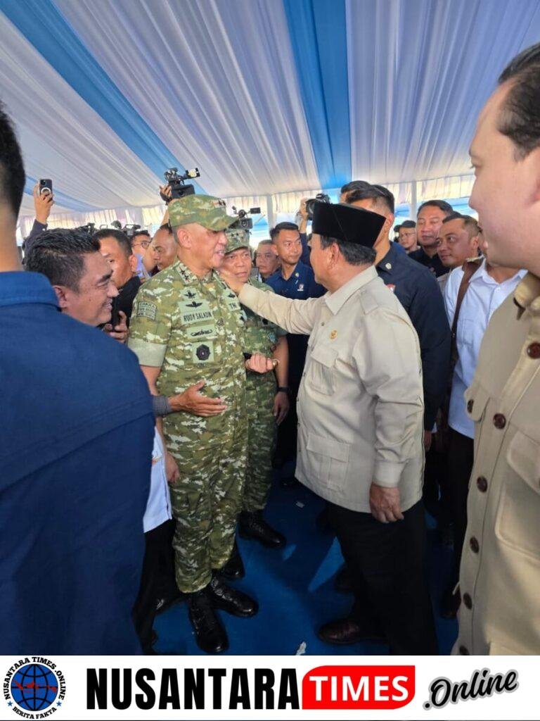 Pangdam V/Brawijaya Terima Penghargaan Presiden RI Atas Capaian Swasembada Pangan Nasional 2025