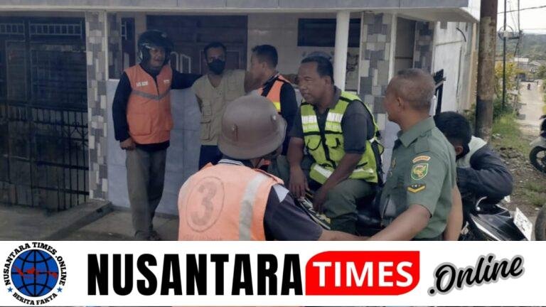 Babinsa kel. Tes Serda Nyamadi laksanakan komsos bersama tukang ojek