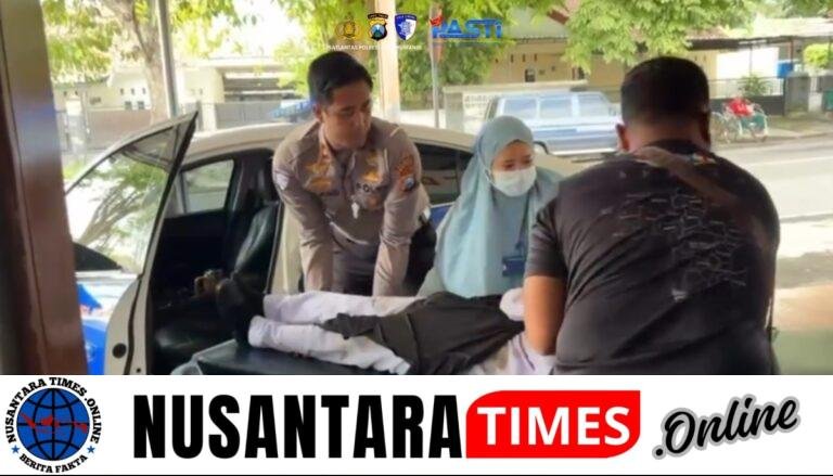 Aksi Cepat dan Humanis, Kasat Lantas Polresta Kompol Elang Prasetyo Bantu Korban Kecelakaan di Depan Terminal Brawijaya