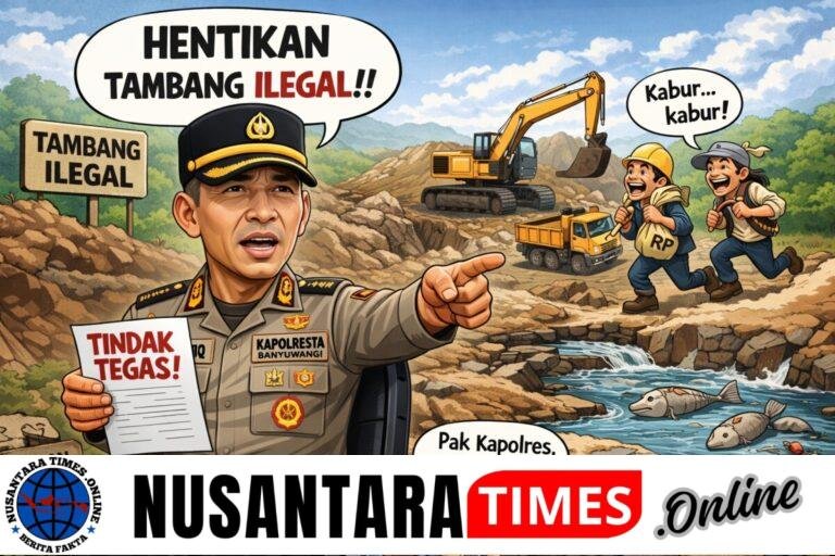 Saatnya Polresta Banyuwangi Bersikap Tegas terhadap Tambang Ilegal: harus diusut tanpa pandang bulu