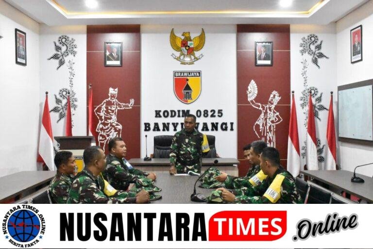 Menyiapkan Prajurit Teritorial Berkelas Bangsa, Kodim Banyuwangi Mengasah Profesionalisme Aparat di Awal 2026