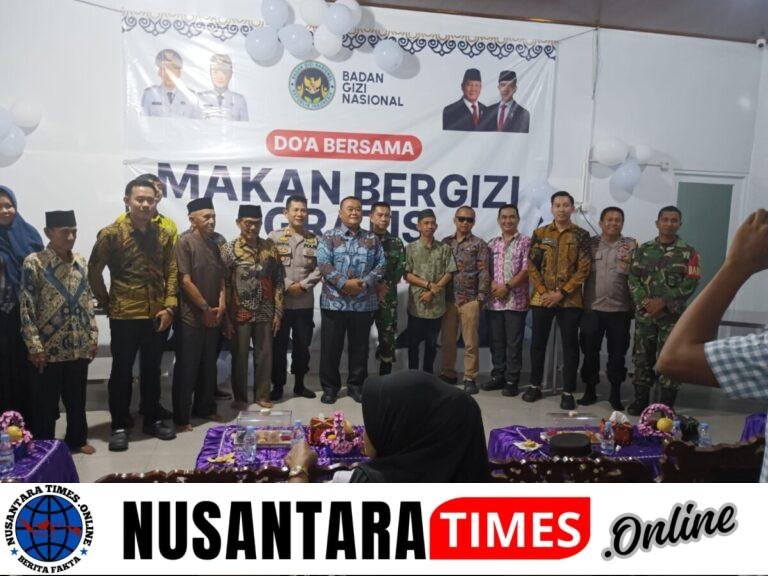 Peresmian Dapur MBG di Desa Surakarta,Kecamatan Abung Timur
