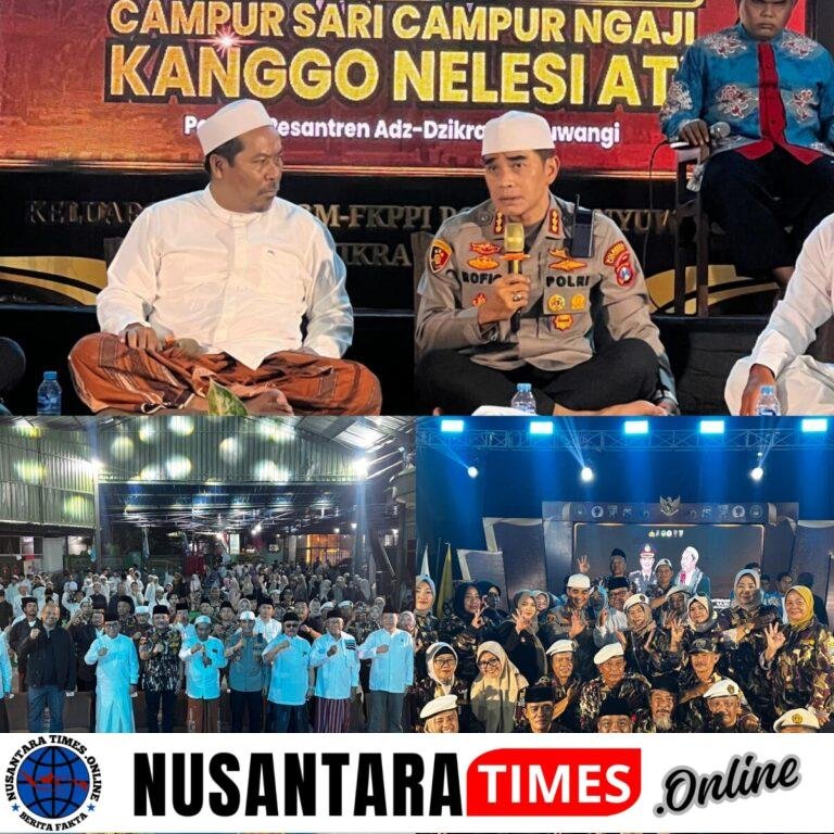 GM FKPPI dan Ponpes Adz Dzikra Banyuwangi Satukan Ulama, Aparat, dan Pemuda Lewat “Campur Sari Campur Ngaji Kanggo Nelesi Ati