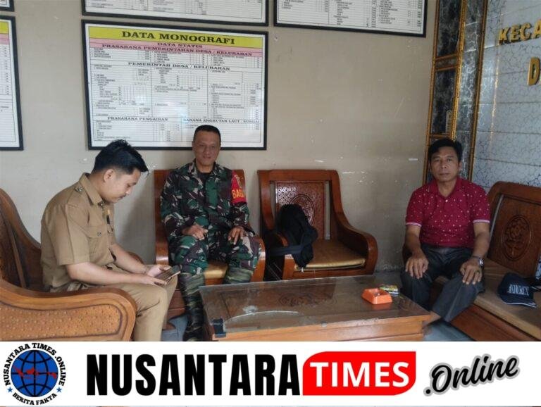 Babinsa Koramil 404-05/TE Laksanakan Komsos Bahas Pengadaan Lahan KDMP