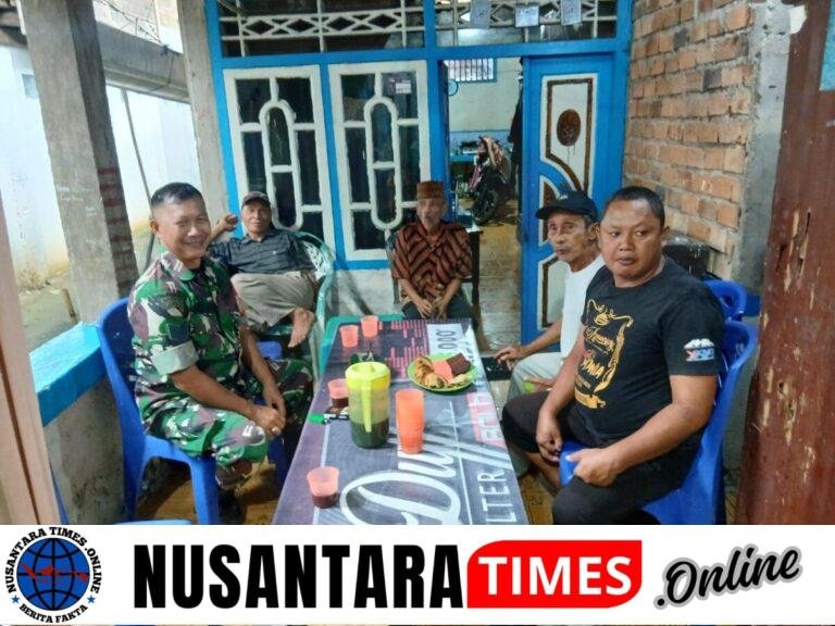 Jelang Bulan Ramadhan Serma Khoiril Sakban Babinsa 404-05/TE Himbau Pentingnya Menjaga Kerukunan dan Toleransi Antar Umat Beragama