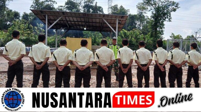 Komsos Dengan Security, Babinsa Himbau Tingkatkan Keamanan