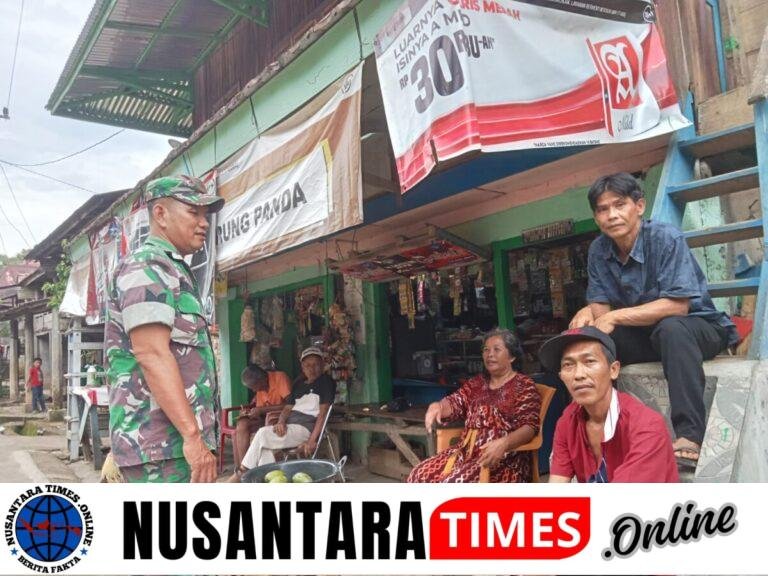 Demi Menjalin Hubungan Baik, Babinsa Melaksanakan Komsos Dengan Warga Binaan