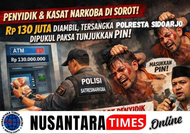 Tersangka Dipukuli dan Dikuras Habis Uang 130 Juta, AMI Desak Kapolda Copot Oknum Penyidik II Sastresnarkoba Polresta Sidoarjo 