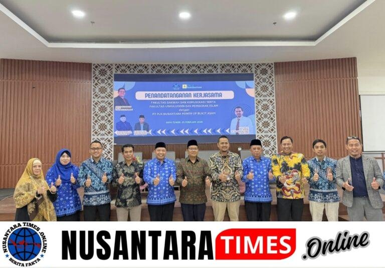 PLN Nusantara Power UP Bukit Asam dan UIN Raden Fatah Palembang Jalani Kerja Sama dalam Bidang Pendidikan dan Penelitian