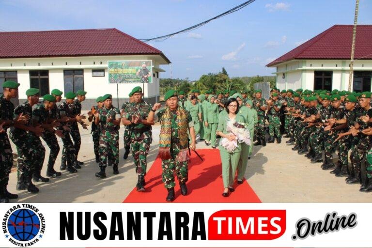 Pengecekan kesiapan Penyambutan Safari Ramadhan Pangdam XIX/TT di Yonif TP 850/SC oleh Komandan Brigif TP 89/GG.