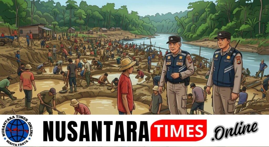 Penambangan emas ilegal ( PETI ), Desa Danau Embat masih terus beroperasi, oknum Polri di duga terlibat, Kinerja Kapolres Batanghari jadi pertanyaan !!