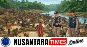 Penambangan emas ilegal ( PETI ), Desa Danau Embat masih terus beroperasi, oknum Polri di duga terlibat, Kinerja Kapolres Batanghari jadi pertanyaan !!