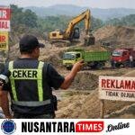 Diduga Berkedok Reklamasi, Tambang Galian C di Desa Gambor Banyuwangi Tetap Beroperasi, Polresta Banyuwangi Disorot Diduga Tutup Mata