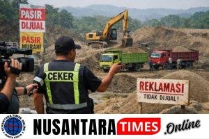 Diduga Berkedok Reklamasi, Tambang Galian C di Desa Gambor Banyuwangi Tetap Beroperasi, Polresta Banyuwangi Disorot Diduga Tutup Mata