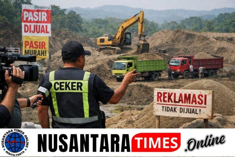 Diduga Berkedok Reklamasi, Tambang Galian C di Desa Gambor Banyuwangi Tetap Beroperasi, Polresta Banyuwangi Disorot Diduga Tutup Mata
