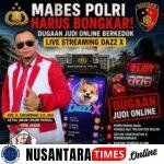 KING JABAR Desak Mabes Polri Bongkar Dugaan Judi Online Berkedok Live Streaming DAZZ X, Diduga Putar Dana Hingga Rp1 Triliun per Bulan